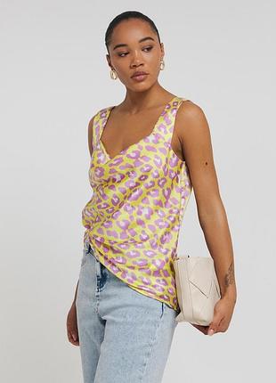 Шикарна сатинова блуза батал simply be