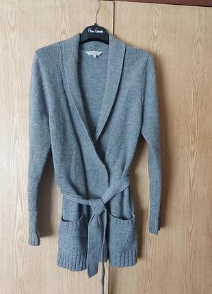 Кардиган, сіра накидка, піджак
