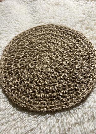 Підставка під гаряче з джуту