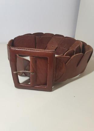 Ремінь на пояс корсет kookai натуральна шкіра