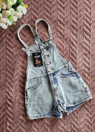 Новый джинсовый комбинезон golf&amp;kids с биркой