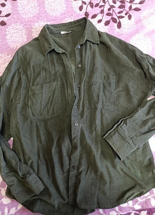 Тепла вельветова сорочка від george