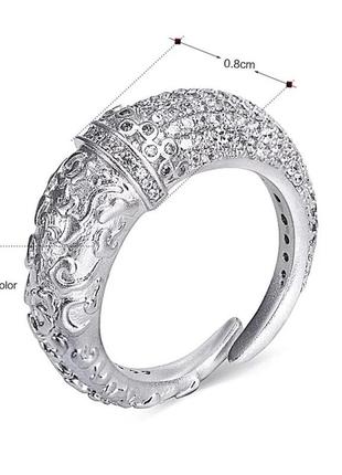 Коктейльное кольцо, позолота 18к1 фото