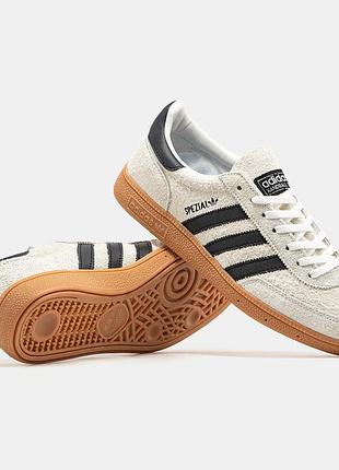 Замшеві кросівки adidas spezial handball light grey