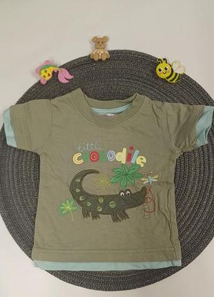 Футболка early days детская для мальчика 0-3 мес