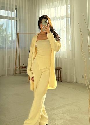 Костюм трійка ‼️ : кофта + топ + джогери