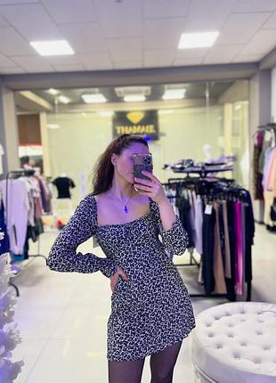 Мини платье zara