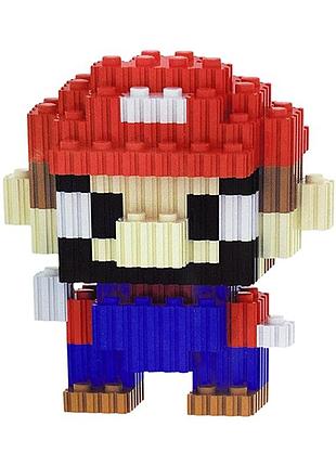 3 d конструктор magic blocks “мультгерои” марио