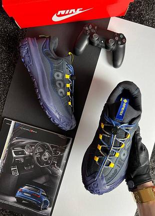 Мужские кроссовки nike acg mountain fly 2 low navy