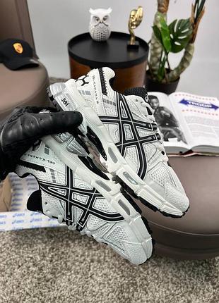 Женские кроссовки asics gel-kahana 8 white black silver