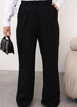 Брюки женские батал прямые классика. цвета. 50-60.
