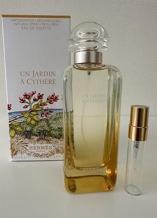 Распил туалетной воды un jardin a cythere hermes оригинал
