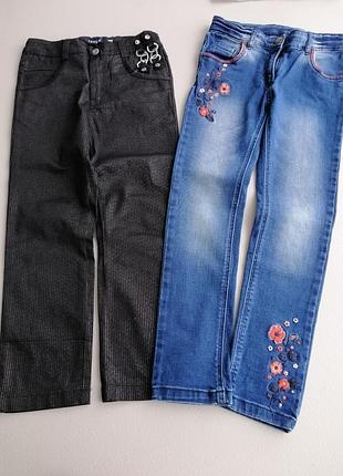 Джинси р.122, 7 років, шкільні штани.