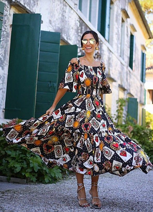 Дни гламура: платье в покер dolce boots