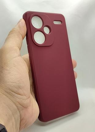Силиконовый чехол, бампер для xiaomi redmi note 13 pro plus