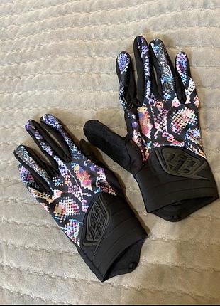 Велорукавички жіночі tld wmn's luxe glove lg snake multi велоперчатки, велосипедные рукавицы, перчатки женские
