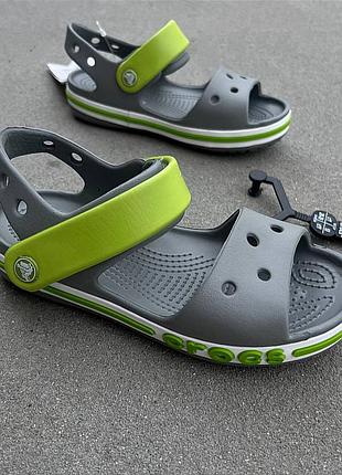 Детские сандалии bayaband sandal kids charcoal crocs sandal kids