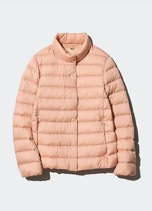 Лёгкий пуховичок на демисезон uniqlo