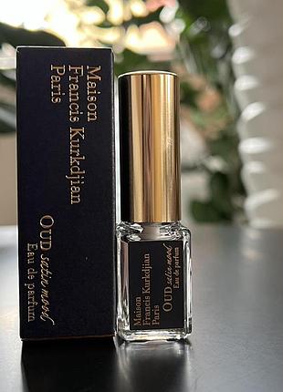 Оригинальный миниатюрный парфюм парфюм парфюмированная вода maison francis kurkdjian oud satin mood