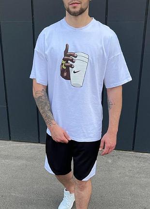 🖍футболка кофі, білий