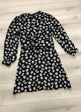 Чудова турецька легка жіноча сукня, плаття з рукавами 42-44 роз xs-s