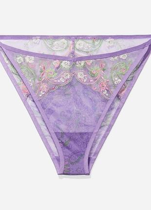 Очаровательные трусики бикини с вышивкой #174#
