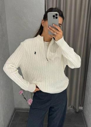Светр polo ralph lauren білий