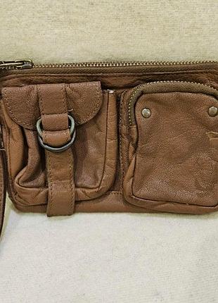 Барсетка шкіряна маленького розміру