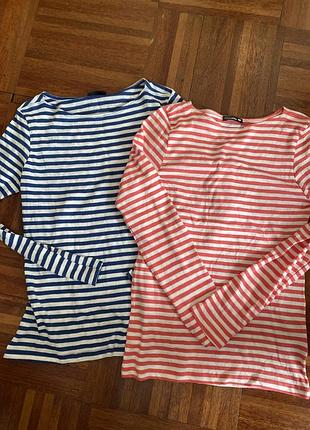 Новые хлопковые лонгсливы в полоску из тонкого трикотажа chicopee s 36 швейцария 🇨🇭