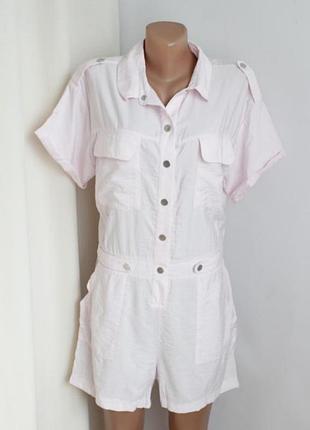 Ромпер розовый с шортами