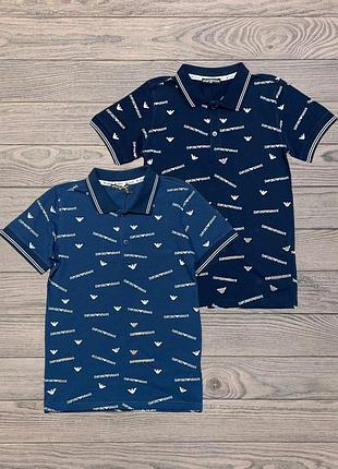Футболка-поло для хлопчика 140,146