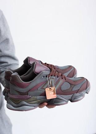 New balance 9060 brown кросівки кросовки нью беланс 9060