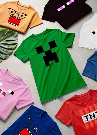 Футболки майнкрафт minecraft крипер