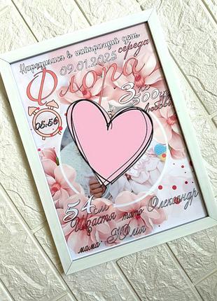 Метрика для дівчинки 🌸 2
