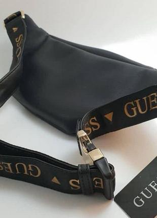 Женская поясная сумка бананка guess оригинал2 фото