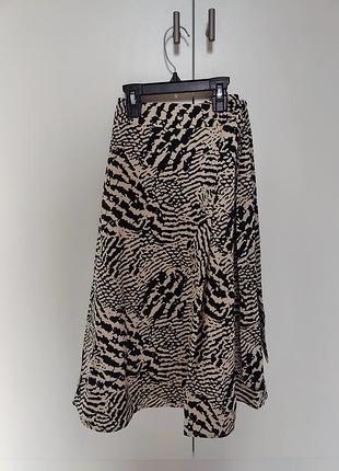 Юбка клеш с завязкой orsay