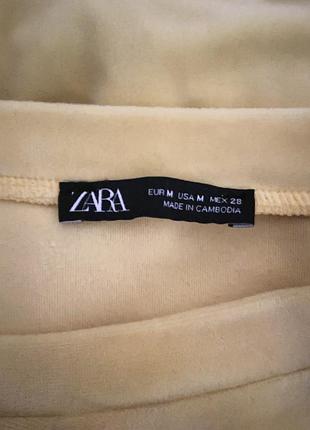 Свитшот zara желтый 3