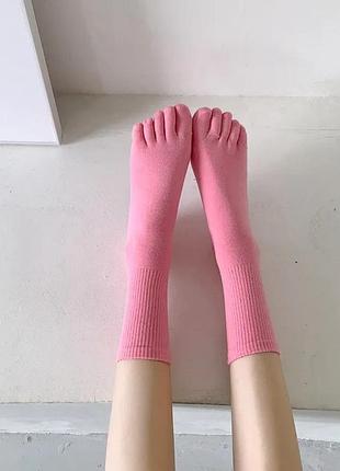 Високі шкарпетки з окремими пальцями 37-41 розмір шкарпетки з окремими пальцями шкарпетки з пальцями