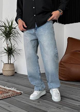 Джинсы багги