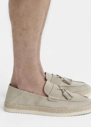 Туфлі лофери zara 40-41 р