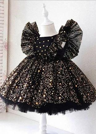 Праздничное нарядное пышное платье для девочки на утро на праздник на вечеринку