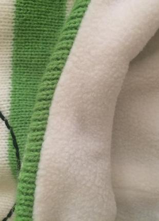 Шапка тёплая на флисе варежки рукавицы 🍏🍏🍏 набор англия 🏴󠁧󠁢󠁥󠁮󠁧󠁿5 фото