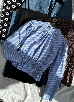 Стильна сорочка в смужку primark