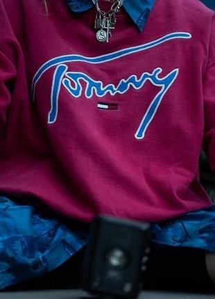 Світшот з вишивкою tommy hilfiger