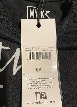 Боди хлопок mothercare 2