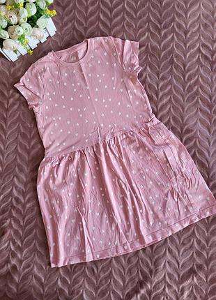 Сукня h&m білі серця