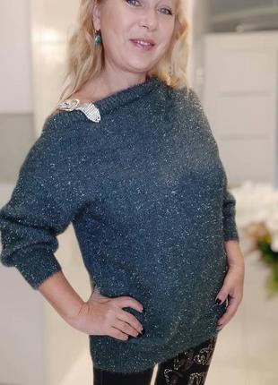 Бомбовый свитерок турция люкс качество камни