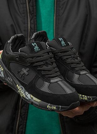 Кросівки premiata mase black 3