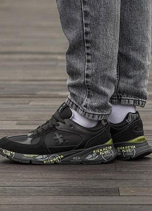 Кросівки premiata mase black 5