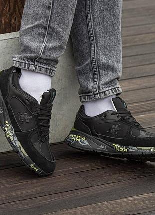 Кросівки premiata mase black 6